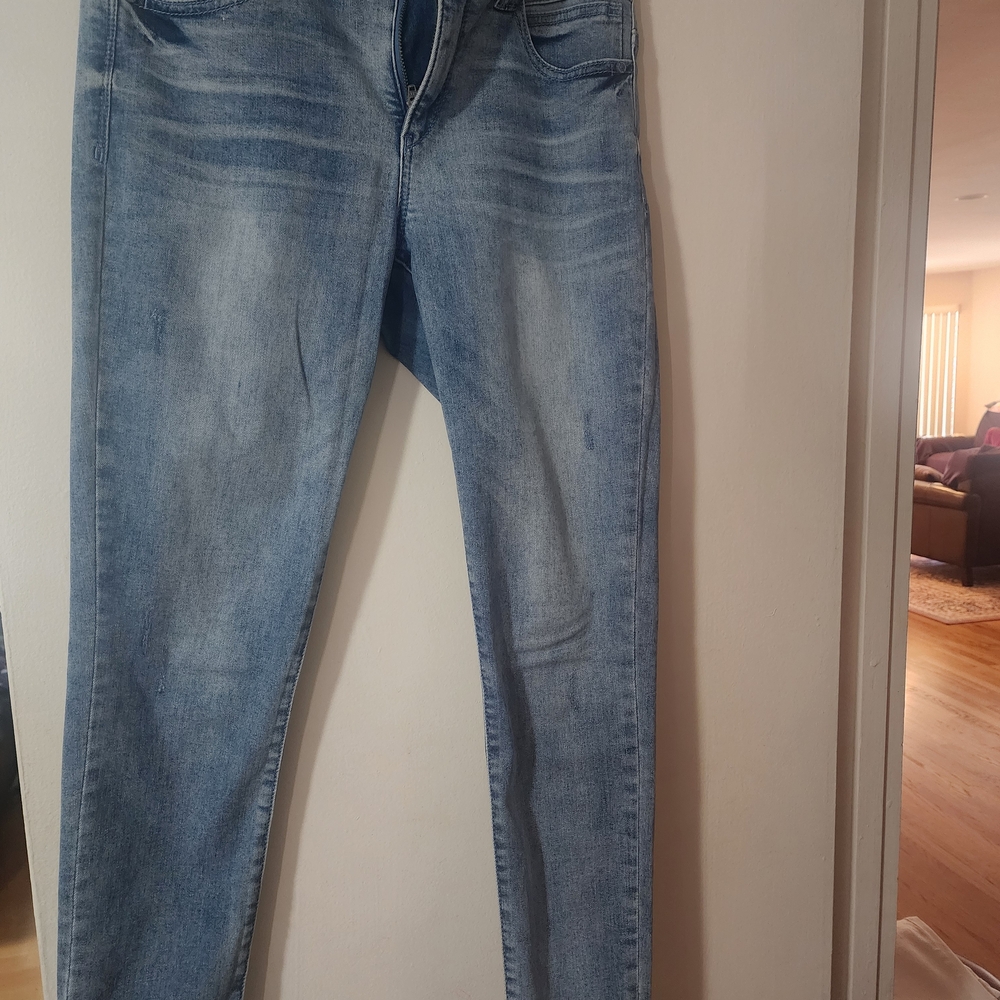 Democracy Men's Sky Blue Skinny Jeans